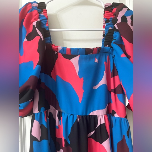 CROSBY BY MOLLIE BURCH Women's Boutique Blue Goldie Maxi Dress XS - Picture 4 of 15